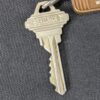 Vintage Airport-Marina Hotel Room Key Tag 601 Los Angeles Schlage Mid-Century