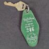 Vintage Holiday Inn Sanford Florida Hotel Room Key and Plastic Fob W.W. Wilcox