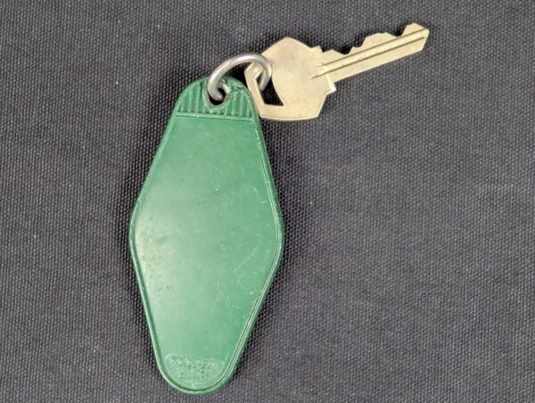 Vintage Holiday Inn Sanford Florida Hotel Room Key and Plastic Fob W.W. Wilcox