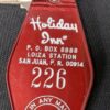 Vintage Holiday Inn Hotel Room Key and Plastic Fob San Juan Puerto Rico 226 Good
