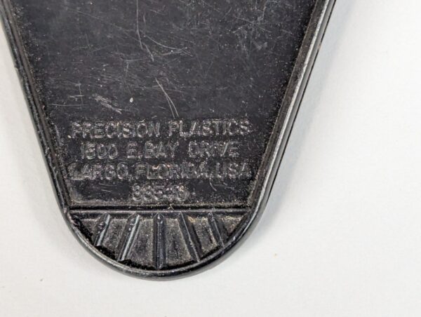 Vintage Hotel Room Key Tag 329 Plastic with ESP CO 92 Key Precision Plastics