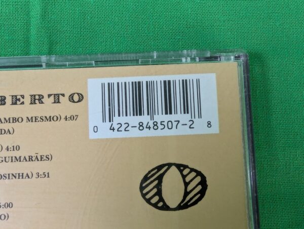 João Gilberto - Self Titled Verve Records 1991 Music CD - Brazilian Bossa Nova