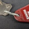 Vintage Ramada Inn Hotel Room Key & Plastic Fob JFK Jamaica NY 108 Taylor USA