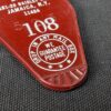 Vintage Ramada Inn Hotel Room Key & Plastic Fob JFK Jamaica NY 108 Taylor USA