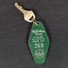 Vintage Holiday Inn Oakland Hotel Room Key & Plastic Fob 269 W.W. Wilcox Mfg Co