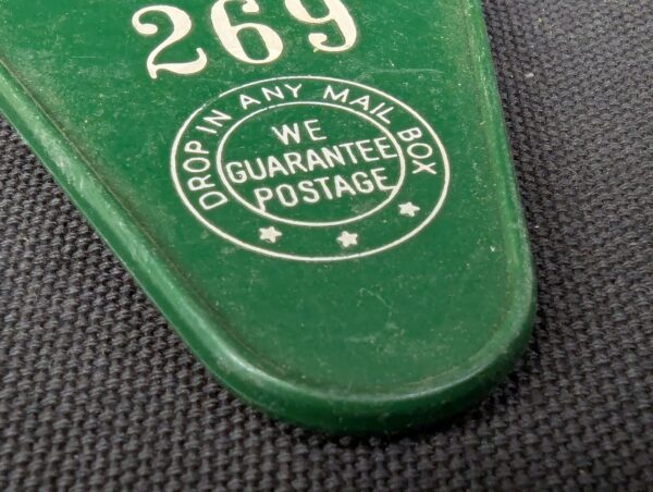 Vintage Holiday Inn Oakland Hotel Room Key & Plastic Fob 269 W.W. Wilcox Mfg Co