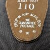 Vintage Hotel Room Key and Fob Mt Alyeska Nugget Inn Girdwood Alaska 110 Brass