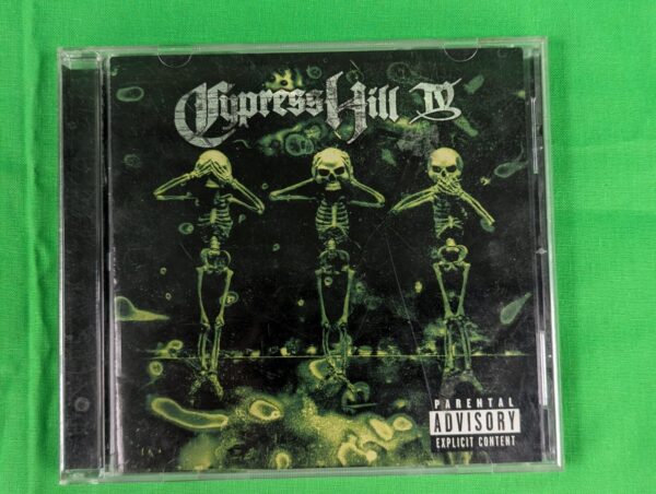 Cypress Hill IV Music CD 1998 Rap Album Vintage Good Playable Condition 90s