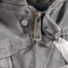 Carhartt Jacket Mens XL Bartlett Sherpa Lined Gray Full Zip Faded Hooded Work