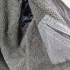 Carhartt Jacket Mens XL Bartlett Sherpa Lined Gray Full Zip Faded Hooded Work