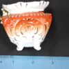 Antique Nippon Style Cream Pitcher Early 20th Century Orange Gold Wishbone Ha...