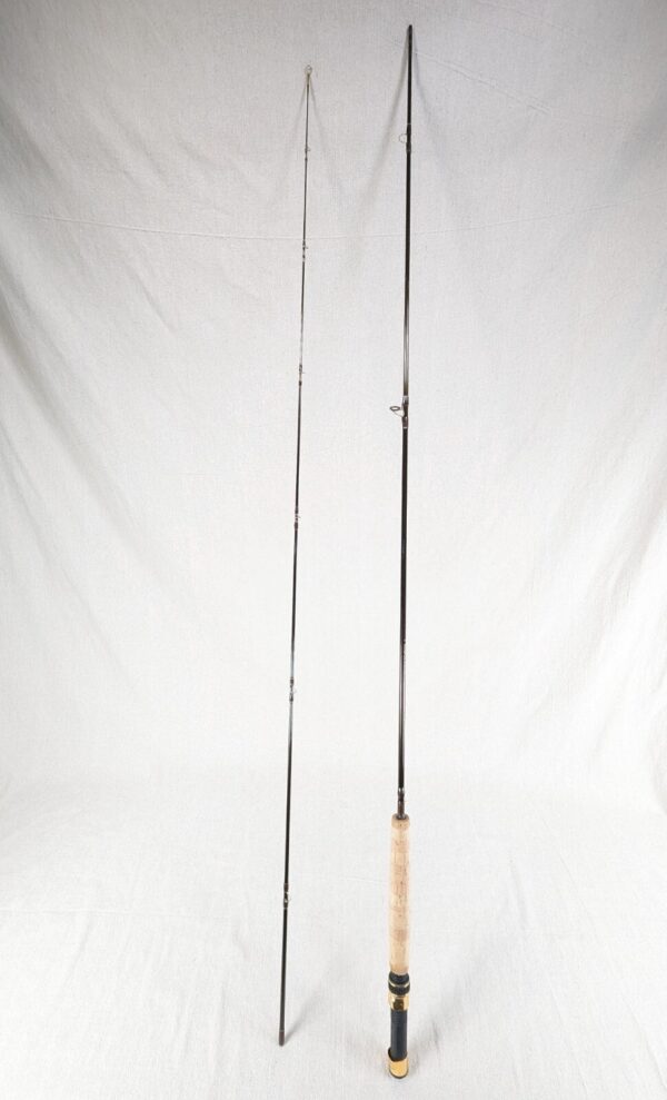 Vintage Golden Falcon 1000-FL802 Fly Fishing Rod 8ft 98% Graphite 2-Piece Brown