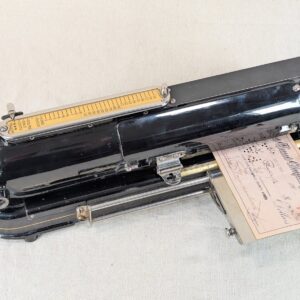 Antique Todd Protectograph Check Writer Rochester NY Early 20th Century Black...