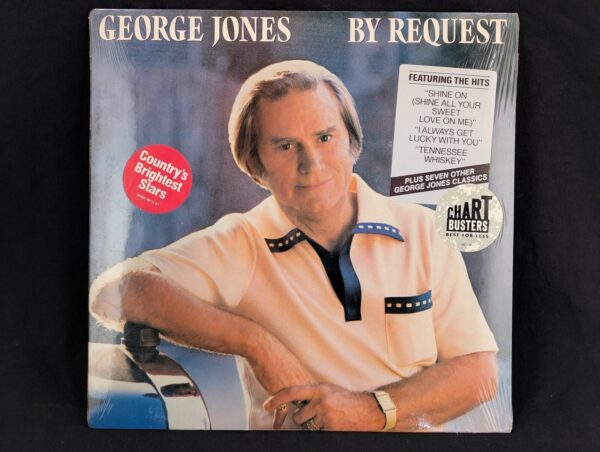 George Jones By Request Epic 1984 Vinyl Record LP