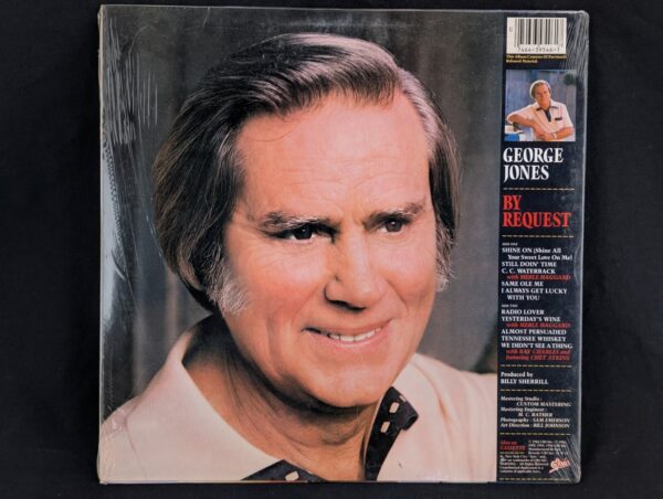 George Jones By Request Epic 1984 Vinyl Record LP
