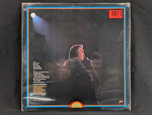 George Jones Jones Country Epic 1983 Vinyl Record LP