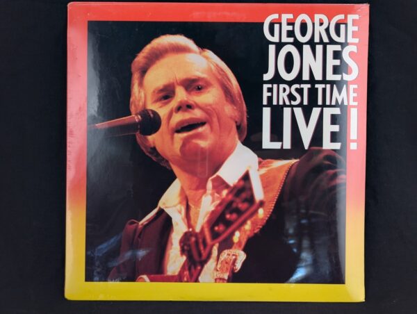 p1-316.jpg George Jones First Time Live! Epic 1985 Vinyl Record LP