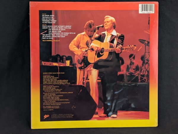 p1-317.jpg George Jones First Time Live! Epic 1985 Vinyl Record LP