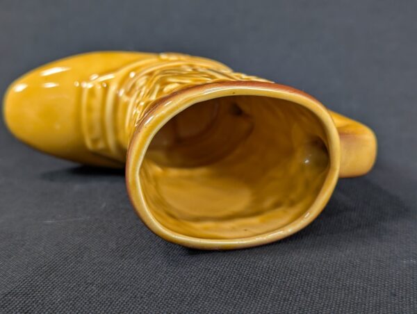 Vintage 1981 Universal Studios Ceramic Souvenir Mug Yellow Brown Collectible