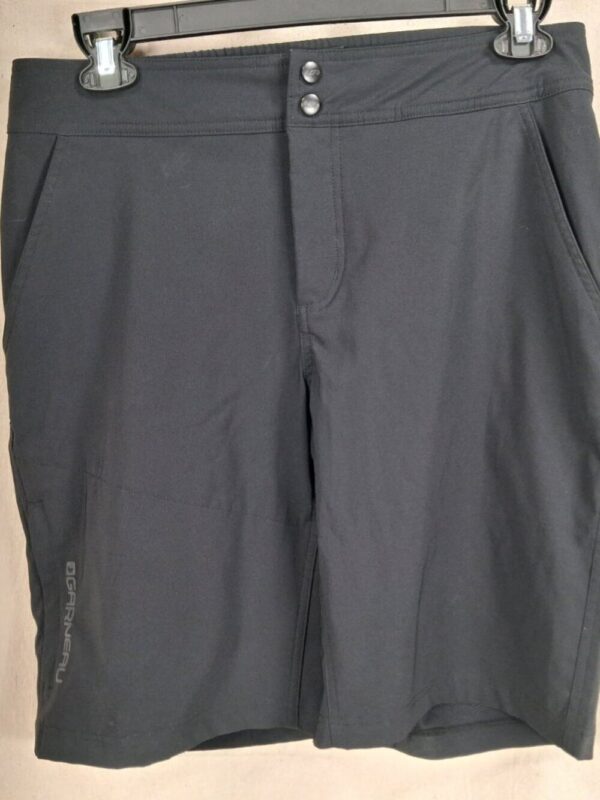 Louis Garneau Men's Mountain Bike Shorts Black Technical Fabric 32 Inch Waist