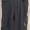 Zoic Men's Mountain Bike Shorts Black Size XL Adjustable Waist Cargo Pockets