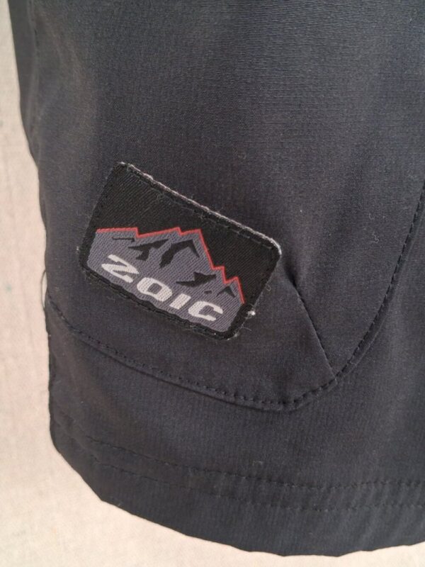 Zoic Men's Mountain Bike Shorts Black Size XL Adjustable Waist Cargo Pockets