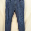 Bonobos Men's Jeans Dark Wash 5-Pocket Regular Fit 17.5in Waist 29.5in Inseam
