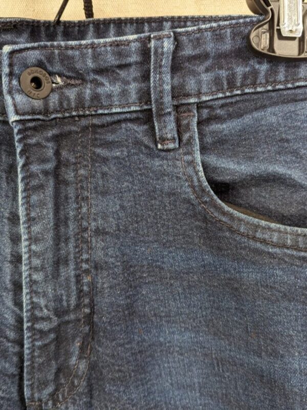 Bonobos Men's Jeans Dark Wash 5-Pocket Regular Fit 17.5in Waist 29.5in Inseam
