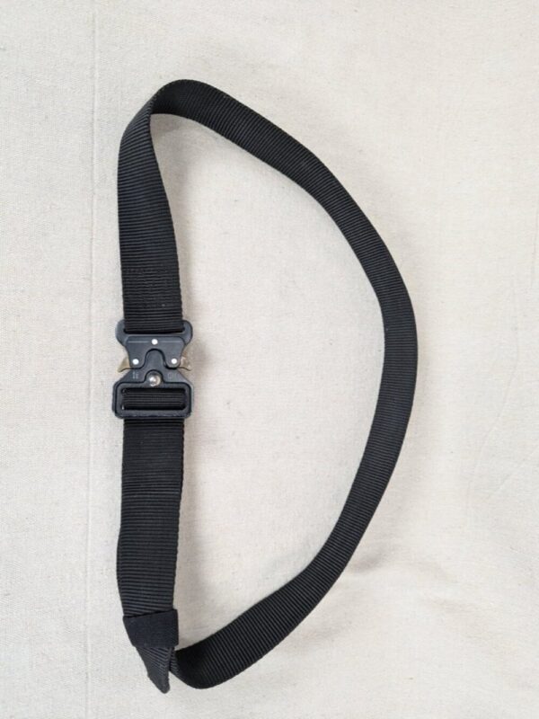 Tactical Nylon Web Belt with Black Quick-Release Buckle Adjustable 42 Inch Le...