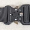 Tactical Nylon Web Belt with Black Quick-Release Buckle Adjustable 42 Inch Le...
