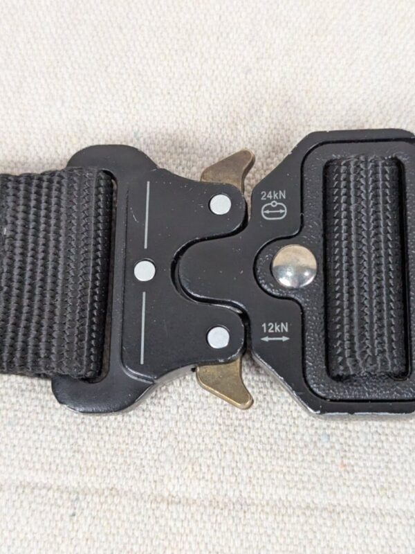Tactical Nylon Web Belt with Black Quick-Release Buckle Adjustable 42 Inch Le...