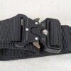 Tactical Nylon Web Belt with Black Quick-Release Buckle Adjustable 42 Inch Le...