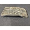 Vintage Daisy 1886 Brass Belt Buckle Manufactured by Astamar Boston Advertising