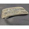 Vintage Daisy 1886 Brass Belt Buckle Manufactured by Astamar Boston Advertising