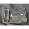 Vintage Daisy 1886 Brass Belt Buckle Manufactured by Astamar Boston Advertising