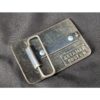 Vintage Daisy 1886 Brass Belt Buckle Manufactured by Astamar Boston Advertising