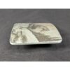 Vintage Perma-Tech Belt Buckle Appaloosa Mare and Foal Etched Aluminum 3.5 Inch
