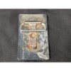 Vintage Chambers Belt Co. Belt Buckle Running Horse Design Geometric Border USA