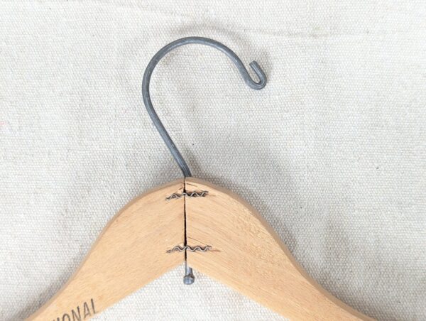 Philadelphia International Airport Motel Wooden Clothes Hanger Vintage Hotel ...