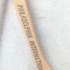 Philadelphia International Airport Motel Wooden Clothes Hanger Vintage Hotel ...