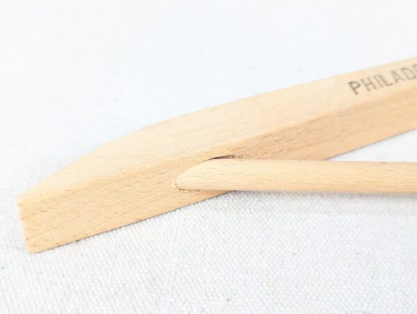 Philadelphia International Airport Motel Wooden Clothes Hanger Vintage Hotel ...