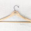 Vintage Wooden Clothes Hanger Golden Eagle Motor Inn Branded Hotel Collectible