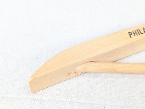Philadelphia International Airport Motel Wooden Clothes Hanger Vintage Hotel ...