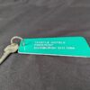 Union Parkes Hotel Room Key and Fob Vintage Metal Key Tag Collectible Good