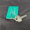 Union Parkes Hotel Room Key and Fob Vintage Metal Key Tag Collectible Good