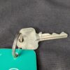 Union Parkes Hotel Room Key and Fob Vintage Metal Key Tag Collectible Good
