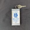 Hotel Sofitel Maeva Beach Room Key and Acrylic Keychain Vintage Travel Souvenir
