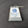 Hotel Sofitel Maeva Beach Room Key and Acrylic Keychain Vintage Travel Souvenir