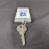 Hotel Sofitel Maeva Beach Room Key and Acrylic Keychain Vintage Travel Souvenir