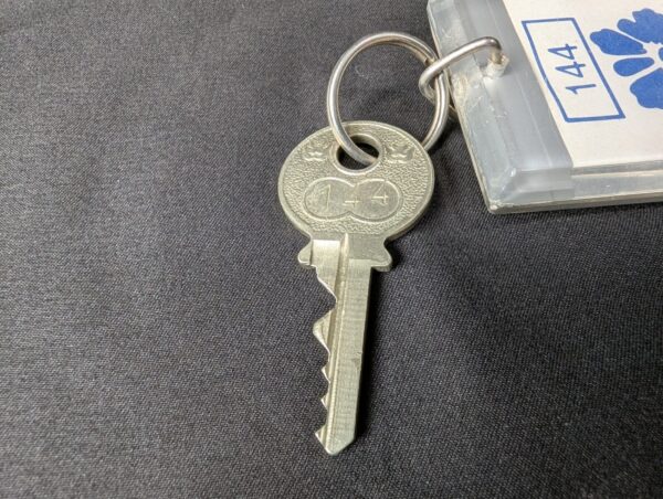 Hotel Sofitel Maeva Beach Room Key and Acrylic Keychain Vintage Travel Souvenir